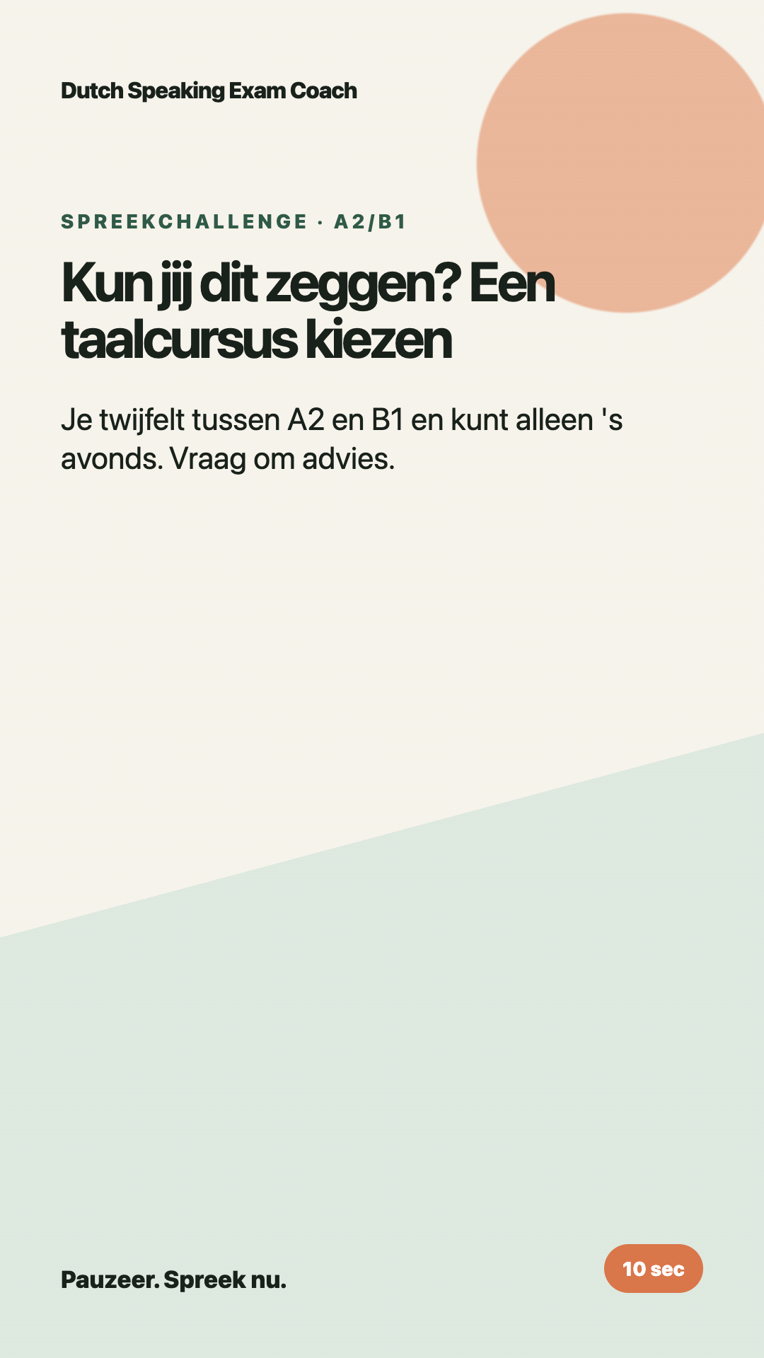 Een taalcursus kiezen
